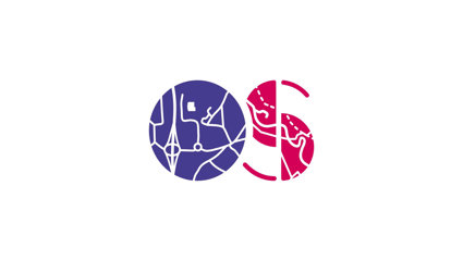 Ordnance Survey (OS) logo.