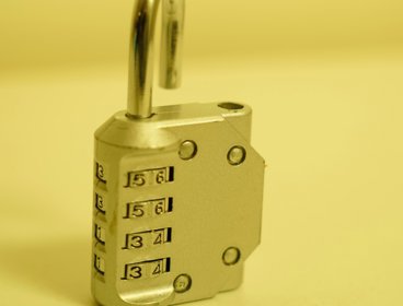 Open padlock.