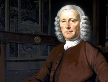 Oil painting of John Harrison.