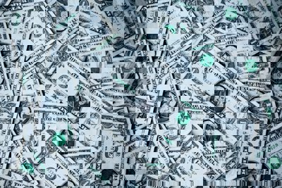 A selelction of American $1 bills