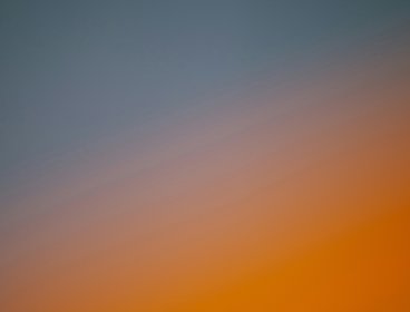 Gradient of blue to orange
