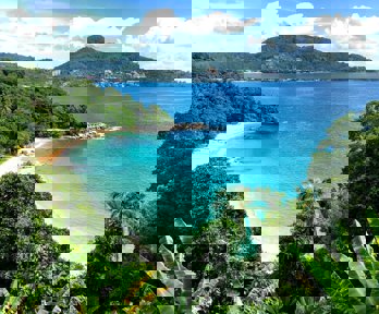 A view over a beach in Phuket, Thailand