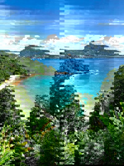 A view over a beach in Phuket, Thailand