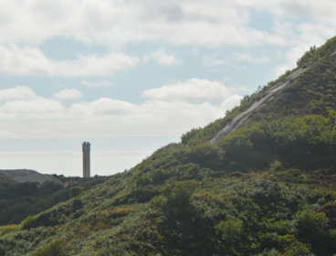 Historically mine landscape in Cornwall.